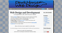 Desktop Screenshot of darkhorseweb.com